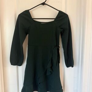 Green Dress, girls medium, 7-8